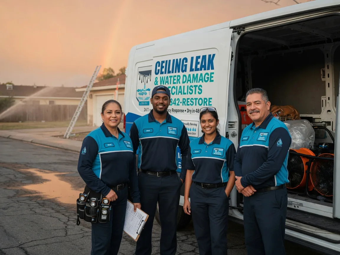 Ceiling Leak Cleanup company in Richland, PA