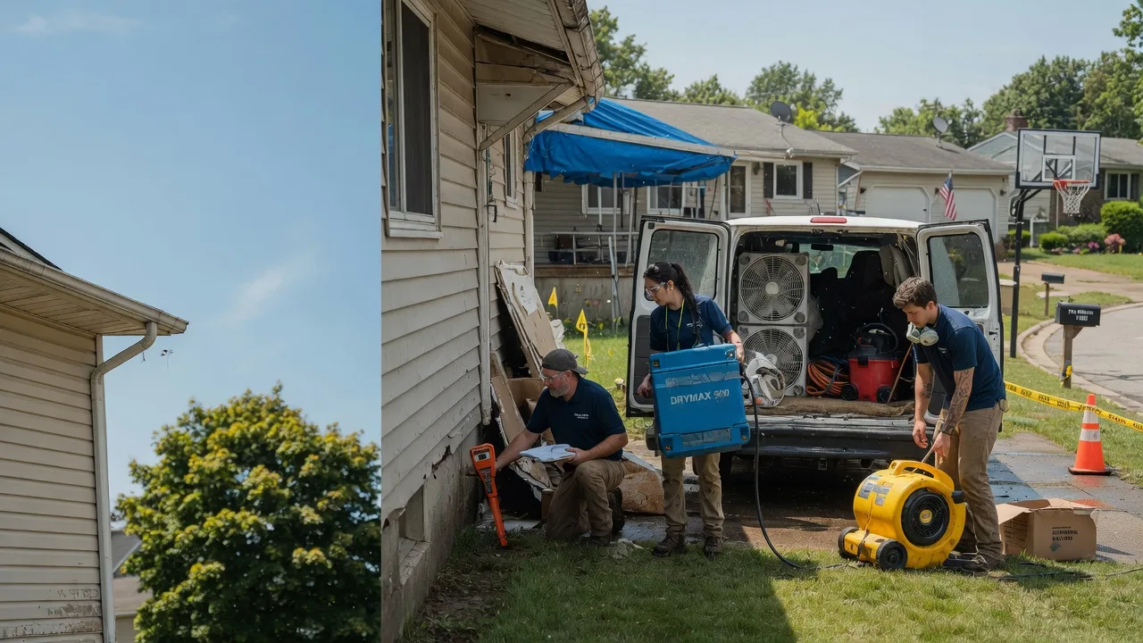Ceiling Leak Cleanup in Richland, PA near me